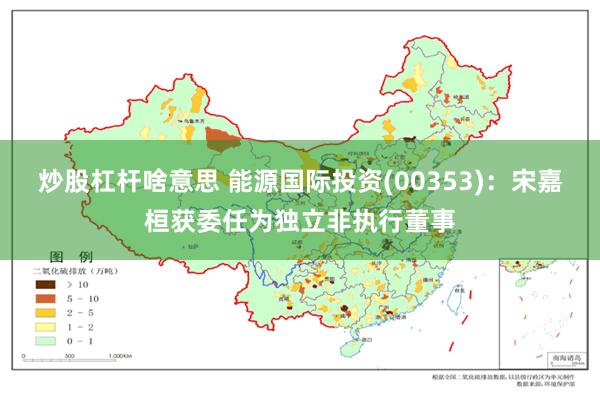 炒股杠杆啥意思 能源国际投资(00353)：宋嘉桓获委任为独立非执行董事