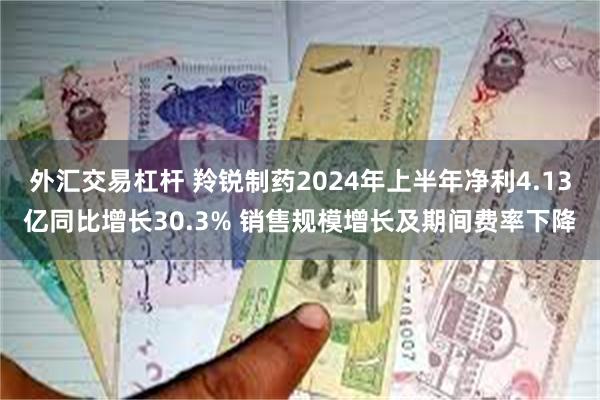 外汇交易杠杆 羚锐制药2024年上半年净利4.13亿同比增长30.3% 销售规模增长及期间费率下降