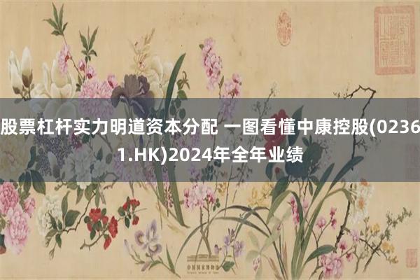 股票杠杆实力明道资本分配 一图看懂中康控股(02361.HK)2024年全年业绩
