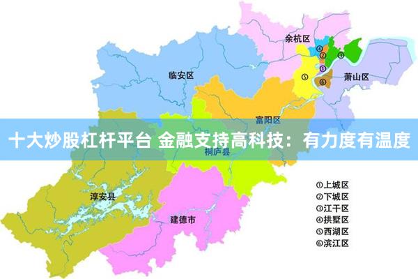 十大炒股杠杆平台 金融支持高科技：有力度有温度
