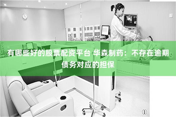 有哪些好的股票配资平台 华森制药：不存在逾期债务对应的担保